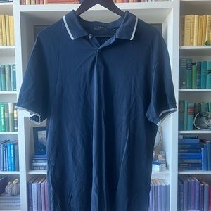 Theory Dark Blue Polo Shirt